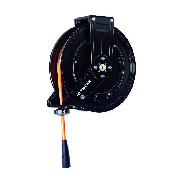 スチール製 エアーホースリール 1/2×15m