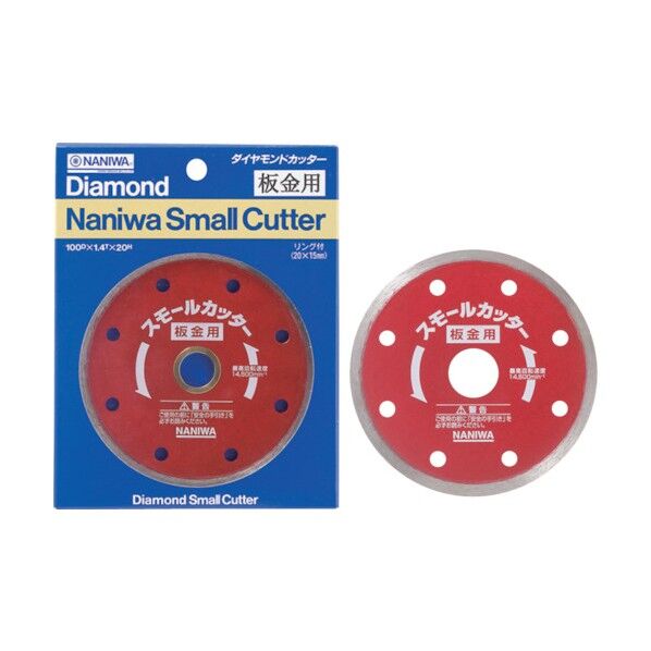 ダイヤモンドカッター スモールカッター 板金用 100×1.4×20mm NP-5103 1