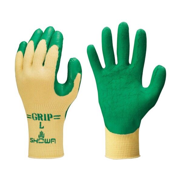 ショーワグローブ グリップ ソフトタイプ L グリーン No.310 10双