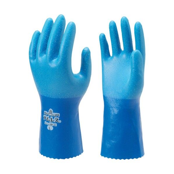 No281テムレスLサイズ ブルー 36 x 14 x 2 cm NO281-L 1点