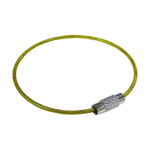 ニッサチェイン(NISSA) キーワイヤー 160mm 黄 P-1751 1個...