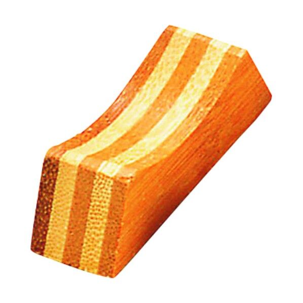 木製箸置 末広(合板)