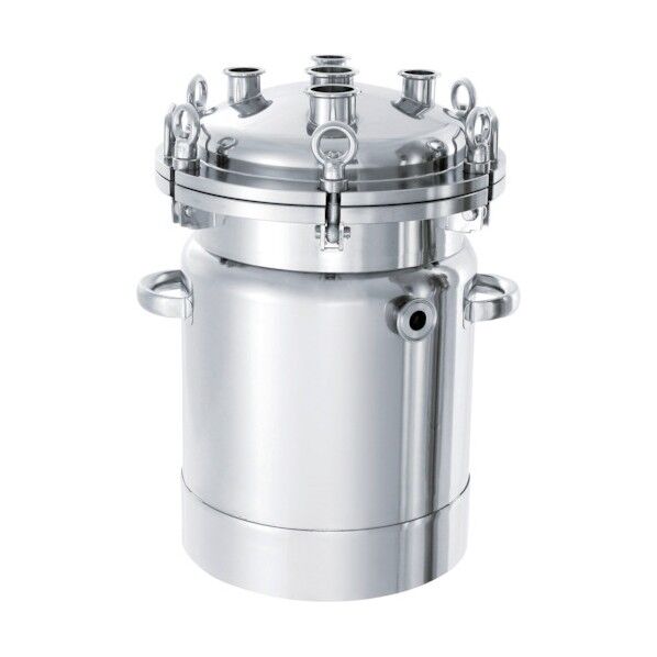 ステンレスジャケット型フランジオープン加圧容器