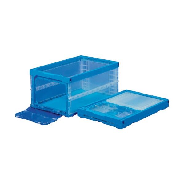 折りたたみコンテナー 554740 オリコンラックP75BーS(短側扉あり)