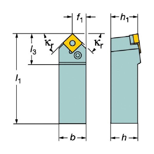 T-MaxPネガチップ用シャンクバイト PSDNN 3225P 19 1