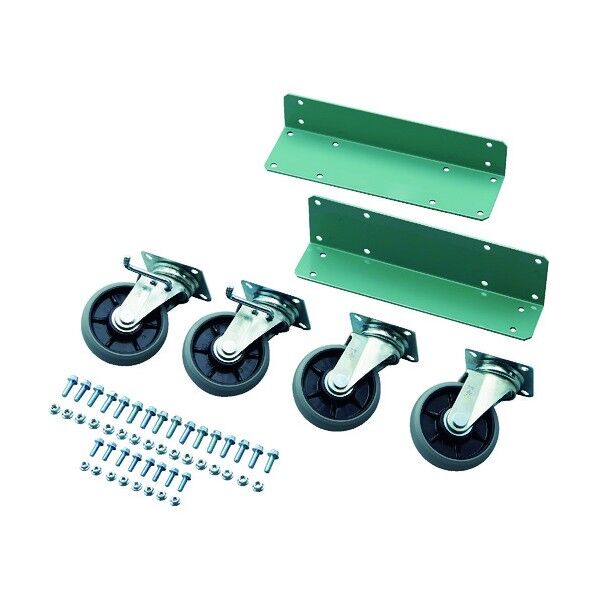 R3型中量ボルト式棚用キャスターユニット ウレタンキャスター