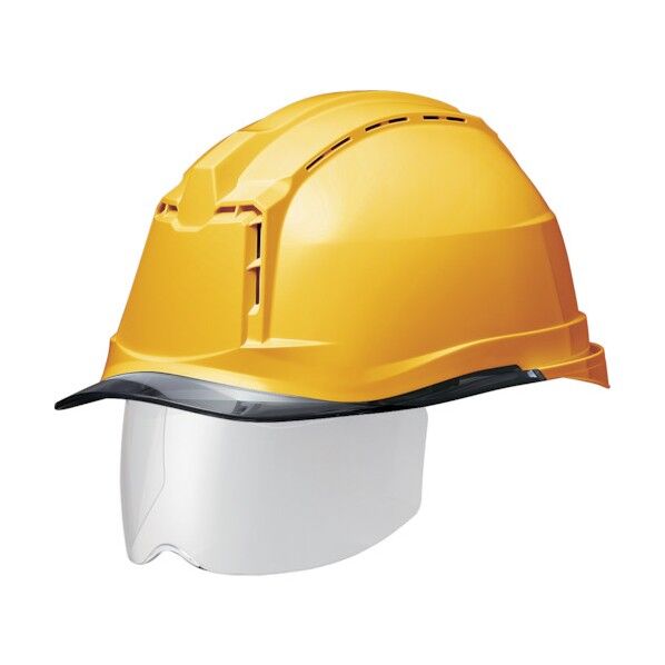 遮熱ヘルメット SCH-19PCLVS-RA3 α イエロー/スモーク SCH-19PCLVS-RA3-ALPHA-Y/S 1点