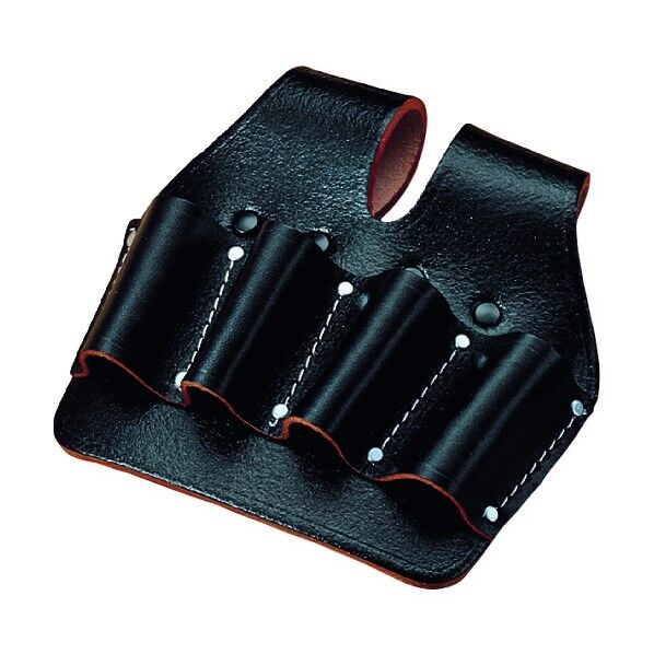 黒床皮ペンチ差し7インチ用・4丁入