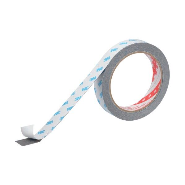 超強力 金属用両面テープ 白 幅19mm×長さ4m×厚み0.6mm SKD-19 1点