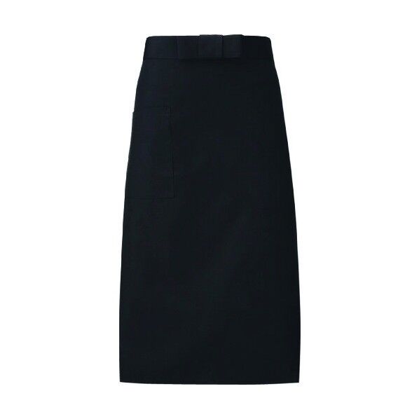 ソムリエ前掛 A-1591(ブラック) SME15 1個