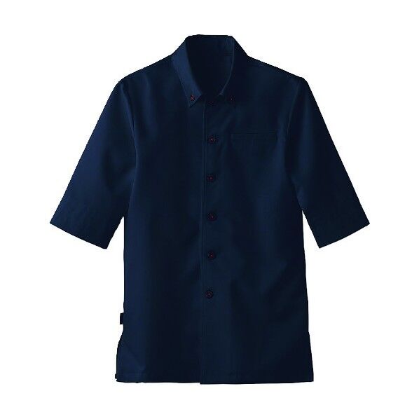 男女兼用ショップコート ET-7729 スミクロ S SKC6401 1個