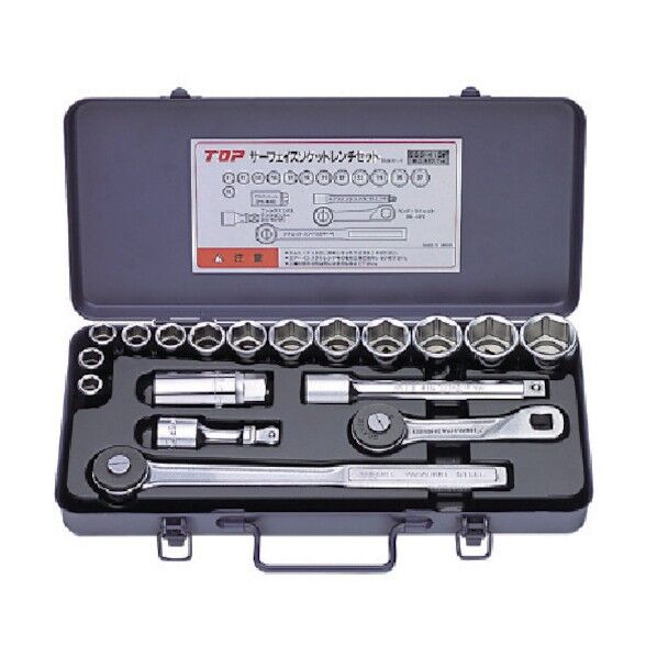 TOPサーフェイスソケットセット フレックスタイプ 差込角12.7mm SSS-413F