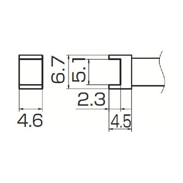 交換コテ先 FM-2027、FM-2028用 SMDタイプ トンネル型
