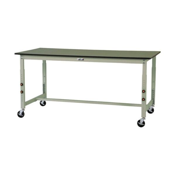 ワークテーブル 300シリーズ 高さ調整タイプ移動式 SWRAC-960-GG 1点