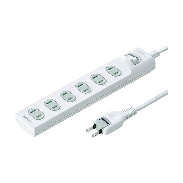 火災予防安全タップ TAP-TSH61SWN 1点