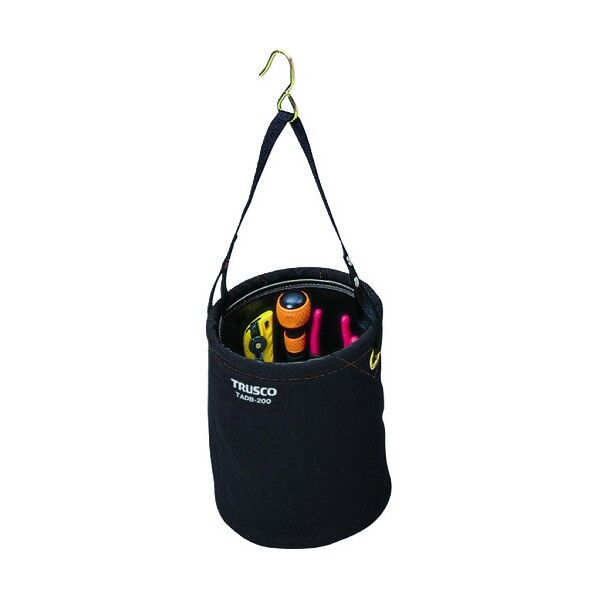 電工バケツ(防水加工布タイプ) アタッチメント付