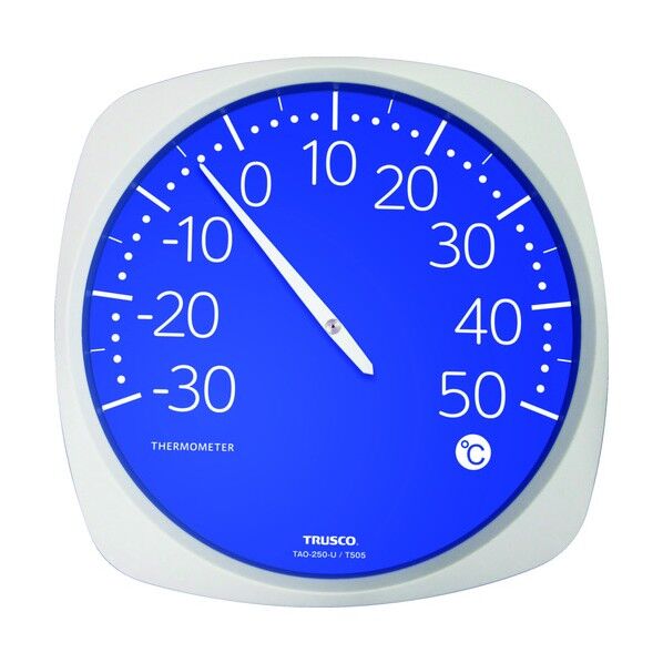 トラスコ(TRUSCO) 大型アナログ温度計 290 x 286 x 46 mm TAO-250-U...