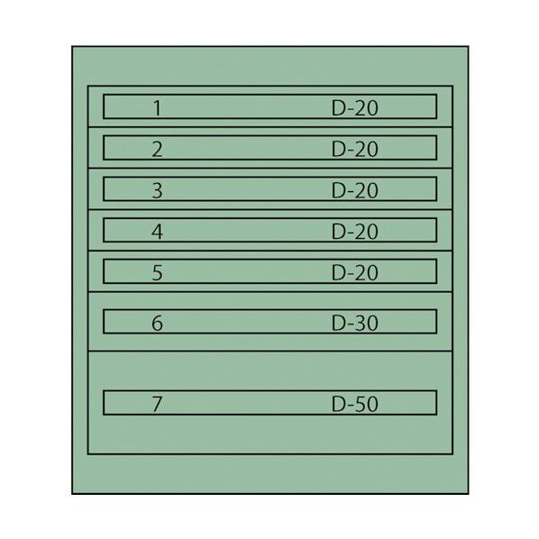 ムラテックKDS ツールキャビネットTC-180F TC-180F 1点