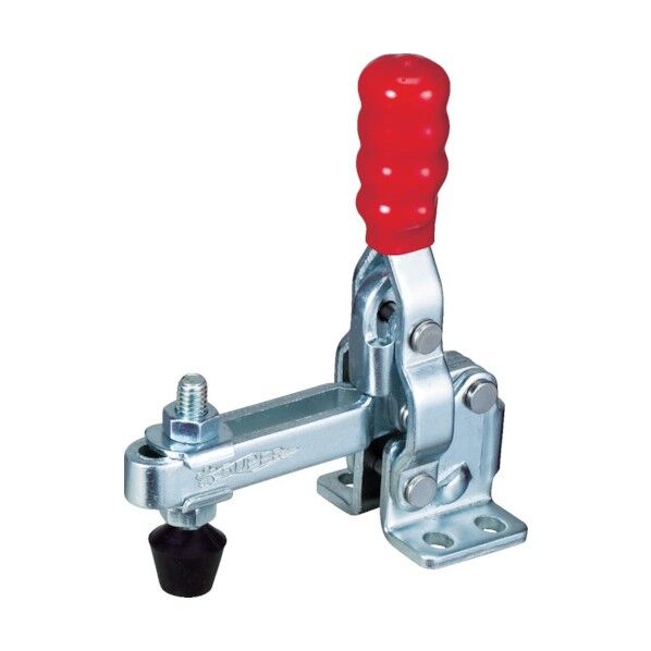 下方押え型トグルクランプ(垂直ハンドル式)フランジベース 100mm TDV250FL 1点