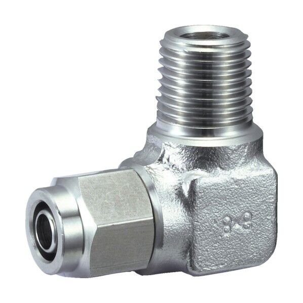 ステンレス継手 メイルエルボ