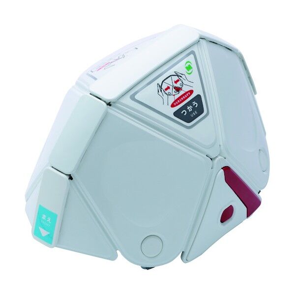 ミドリ安全 子ども用 防災用折りたたみヘルメット フラットメットキッズ TSC-10K ホワイト TSC-10K-W 1点...