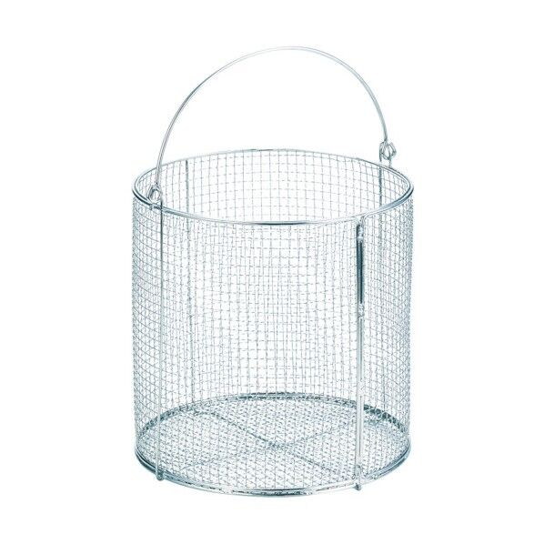 ステンレス洗浄カゴ(丸型)