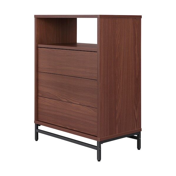 296851 ユニットチェスト ウォールナット/ブラック UCH-590 1点