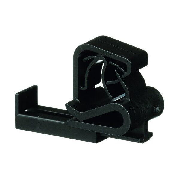 パンドウイット ソーラークリップ フレーム内付け用パラレル(平行)型 ストッパー付き 耐候性黒 UCCPU-C130 100個...