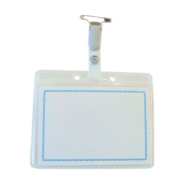 ファスナー付きタッグ名札(ソフトタイプ)