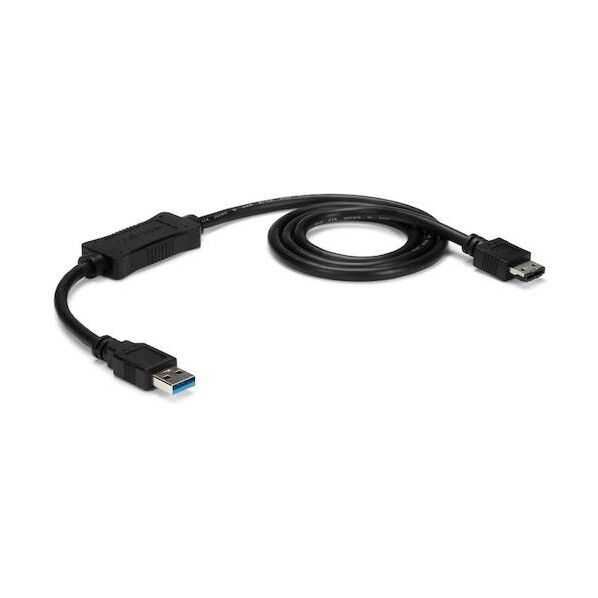 USBケーブル/USB 3.0 - eSATA/HDD/SSD/ODDドライブ用/5 Gbps USB3S2ESATA3   1本