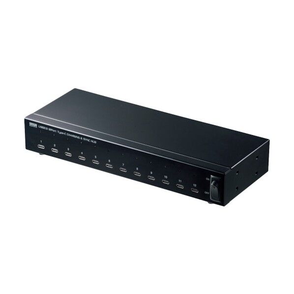 USB2.0Type-C12ポートハブ