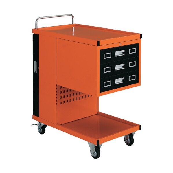 パンチングパネル付ツールワゴン