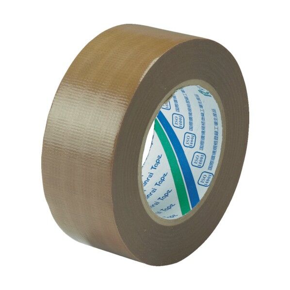 リンレイテープ 包装用PEワリフテープ EF671 50×50 茶色 EF671-50X50 1