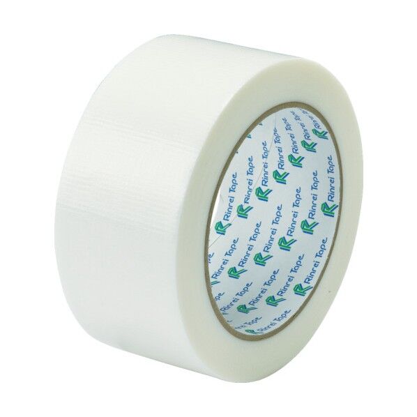 リンレイテープ 包装用PEワリフテープ EF674 50×25 白色 EF674-50X25-WH 1