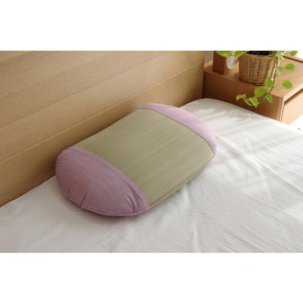 アロマグラス ラベンダー い草平枕 35×50cm 3644409 1個