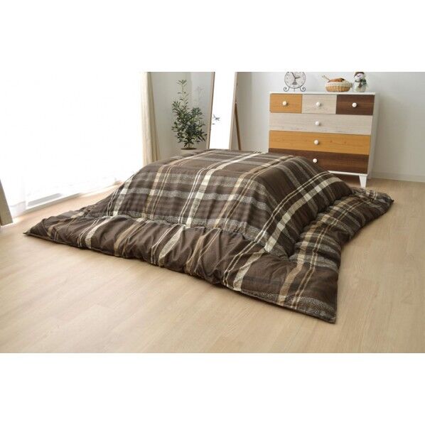 グラン 掛布団 ブラウン 190×190cm 5981009 1枚