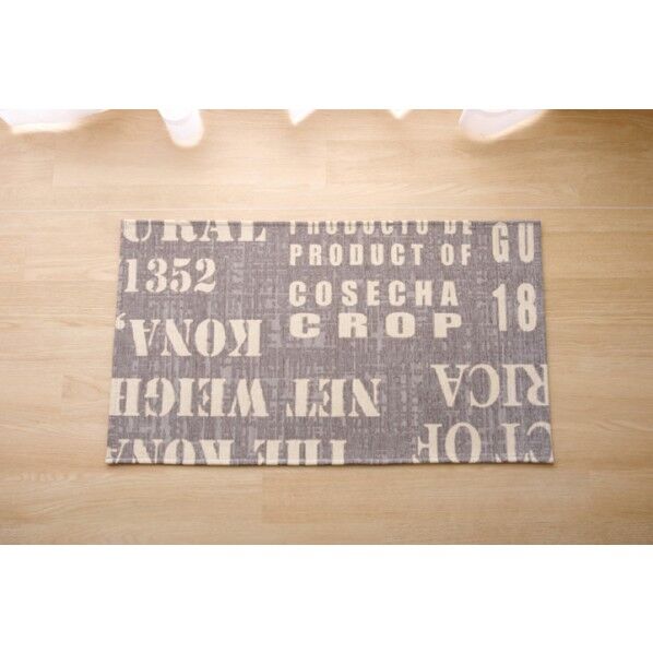 マーク 玄関マット グレー 50×80cm 2036939 1枚