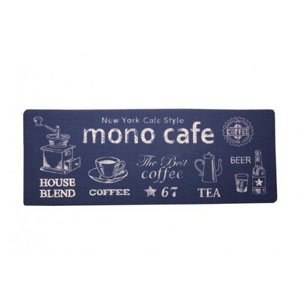 エスプリ キッチンマット ネイビー 50×122cm 3457849 1枚