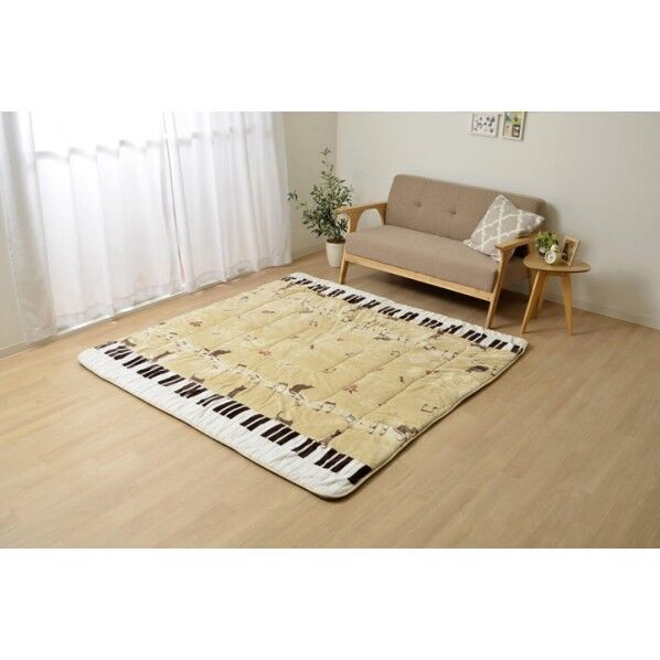 ミレンテ ベージュ 185×185cm 4923129 1枚