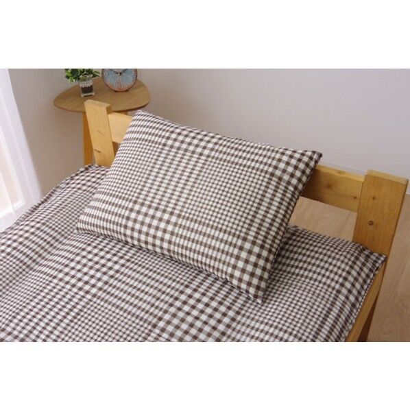 サプリ枕カバー ブラウン 43×63cm 1534299 1枚