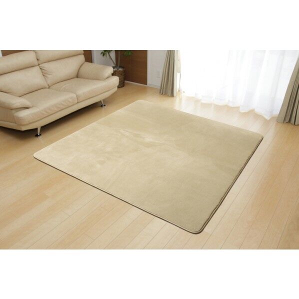 フランアイズ HCC ベージュ 185×185cm 9810217 1枚