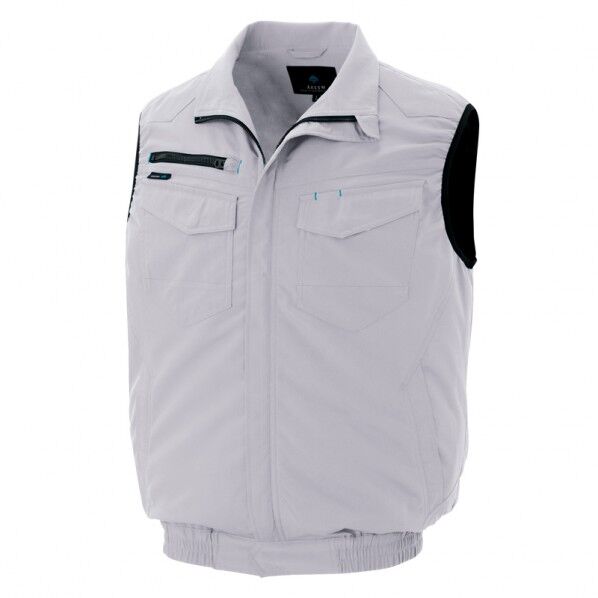 ベスト(空調服TM)(男女兼用)AZ2997-003シルバーグレーSS 003シルバーグレー SS 2997 1枚