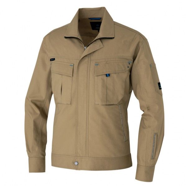 長袖ジャンパー(男女兼用)AZ60730-025カーキSS 025カーキ SS 60730 1枚