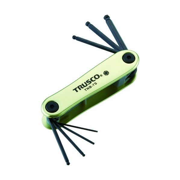 ボールポイント六角棒レンチセットナイフ式