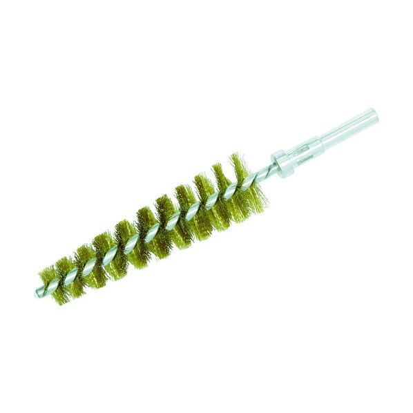 テーパーネジリブラシ 6φシャンク 真鍮