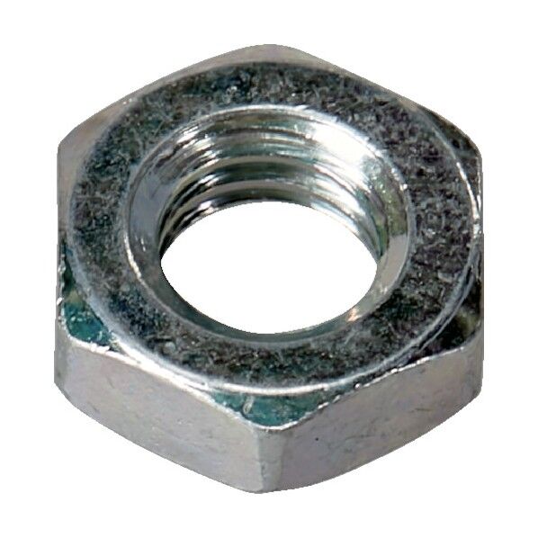 六角ナット3種 三価白 ねじ寸法M5×0.80 少量パック Y813-0005 10個