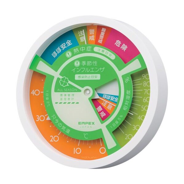 ユニット オールシーズン環境管理温度・湿度計