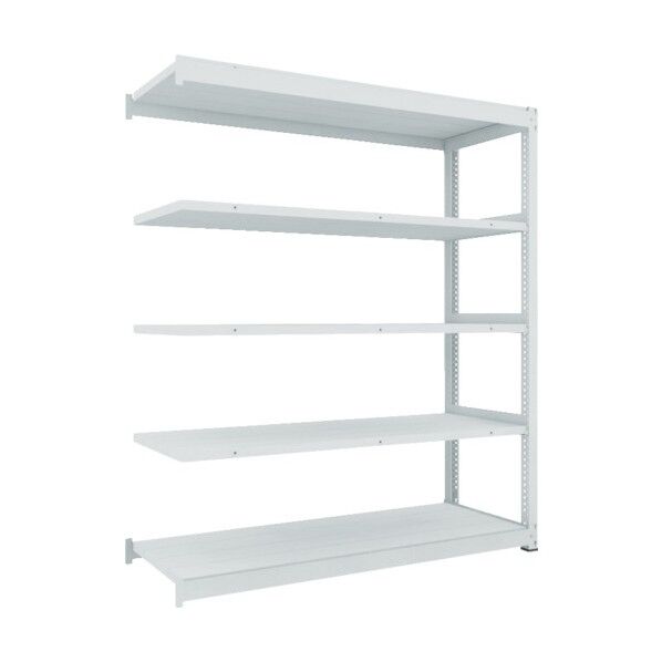 TUG型中量ボルトレス棚 5段 連結型