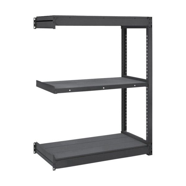 TUG型軽量ボルトレス棚ブラック 連結型