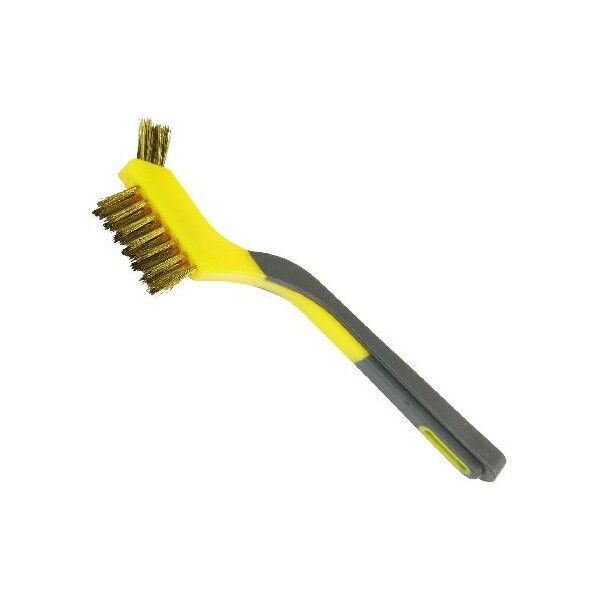 ソフトグリップワイヤーブラシ 真鍮